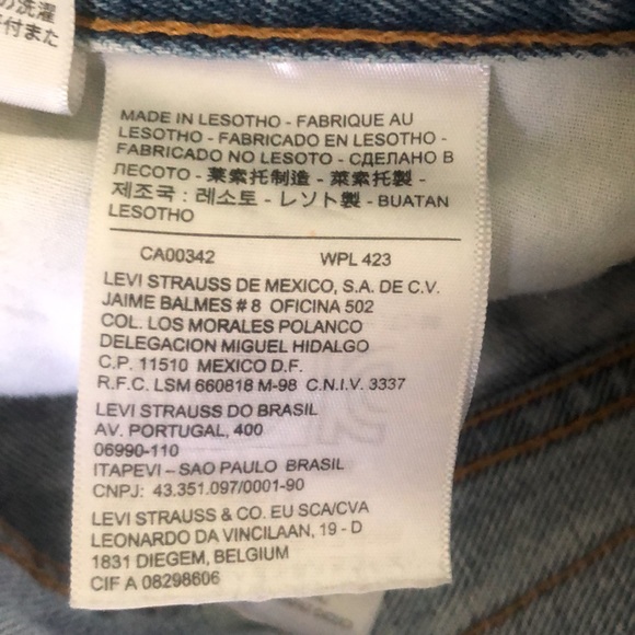 💞 LEVI’S - Mom Shorts (34) - Picture 5 of 11